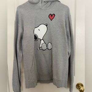 Snoopy hooded sweatshirt hoodie like new